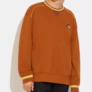 **AUTHENTIC** Coach Crewneck in Caramel XL Rare NWT Purchased direct from Coach